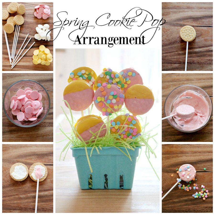 Spring Cookie Pop Arrangement