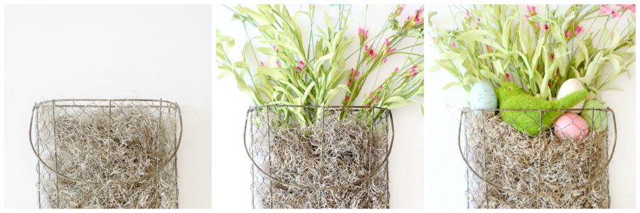 hanging spring baskets