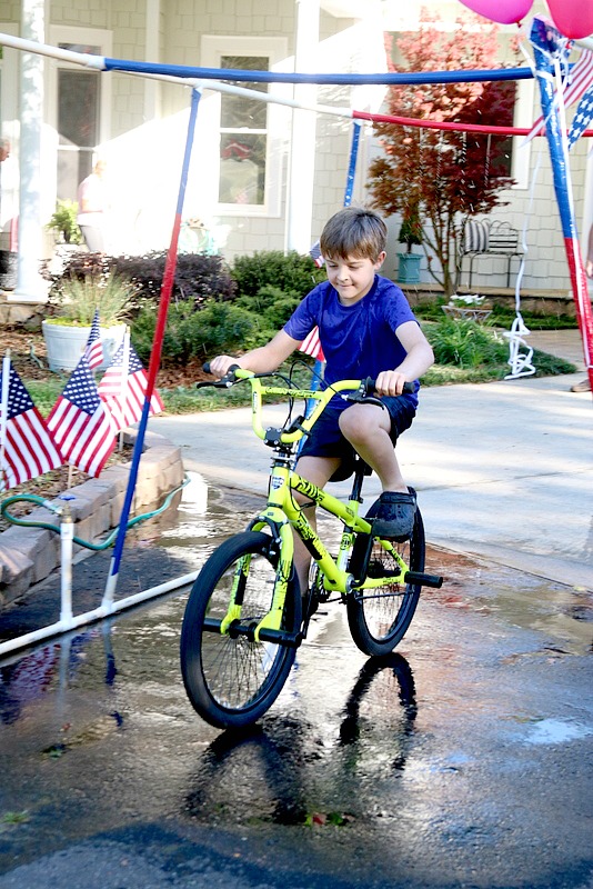 DIY summer car wash and parade