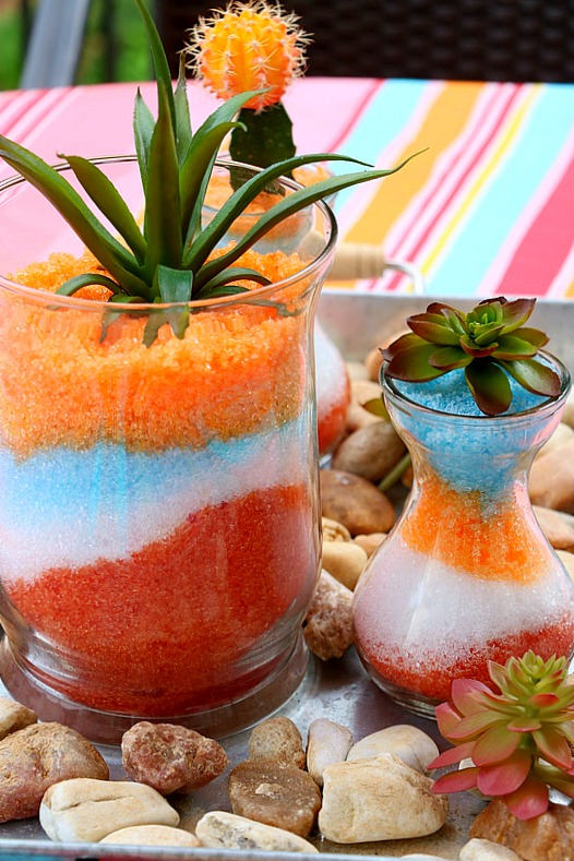 Last Minute Cinco de Mayo Centerpiece Idea