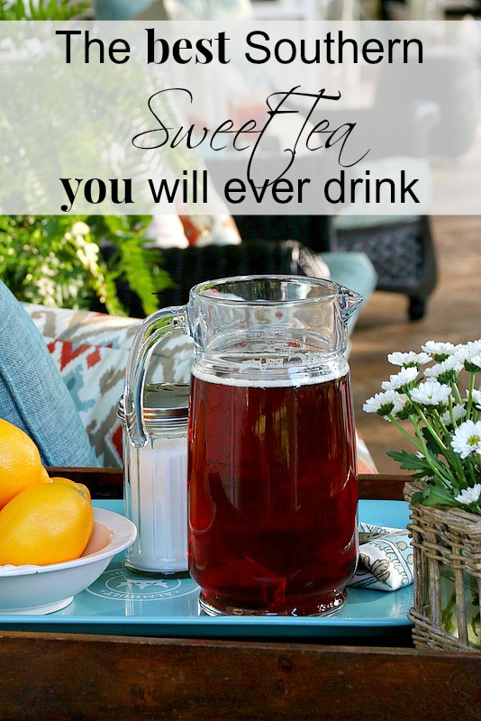 The best sweet tea you will drink this summer