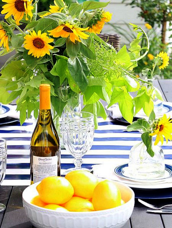 How to set the ‘nearly perfect’ summer dinner table
