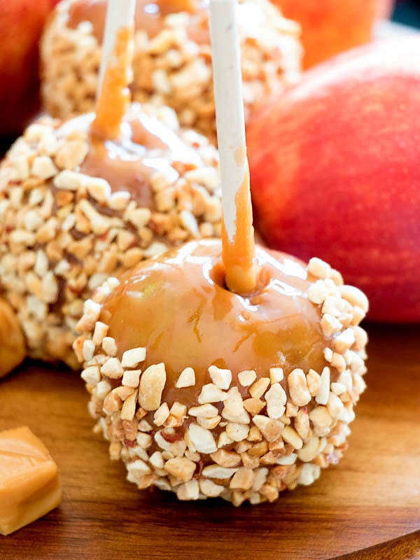 3 Step Caramel Apples