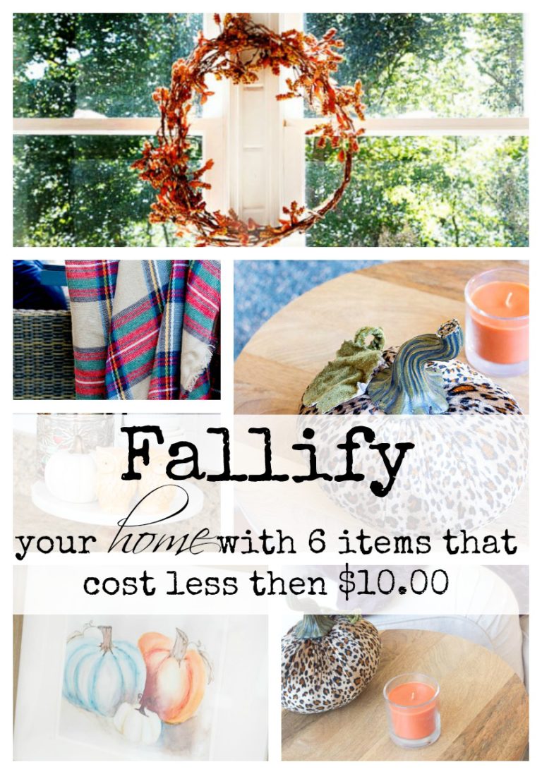 Fall It Up in your home with these 6 items