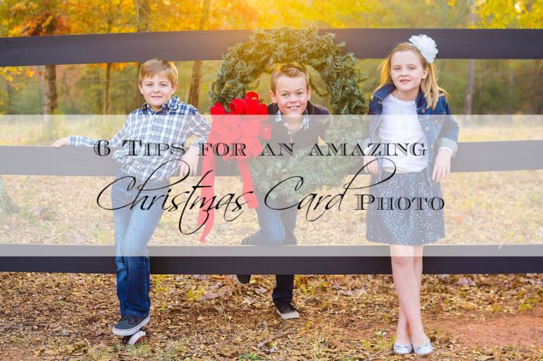 6 Tips for an amazing Christmas Card Photo