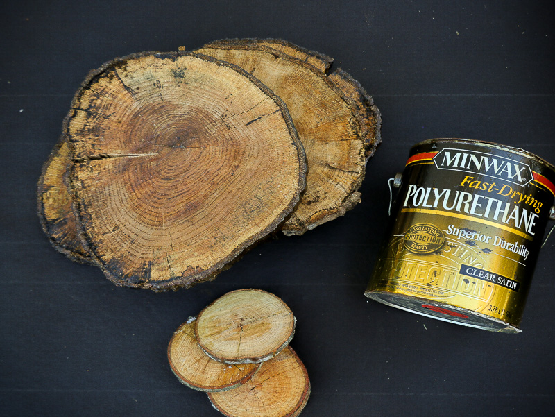 DIY Wood Chargers and Coasters