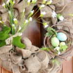 burlap wreath