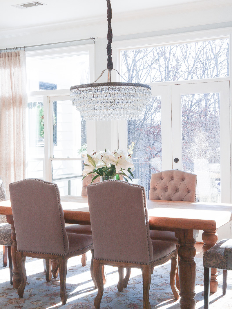 If you want a beautiful drop down chandelier, this is it