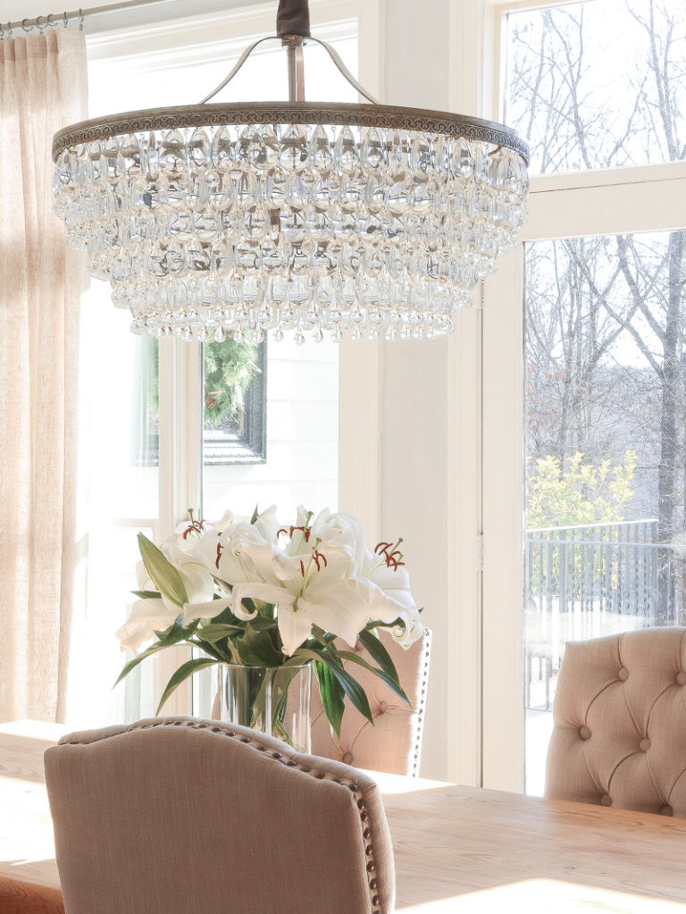 If you want a beautiful drop down chandelier, this is it