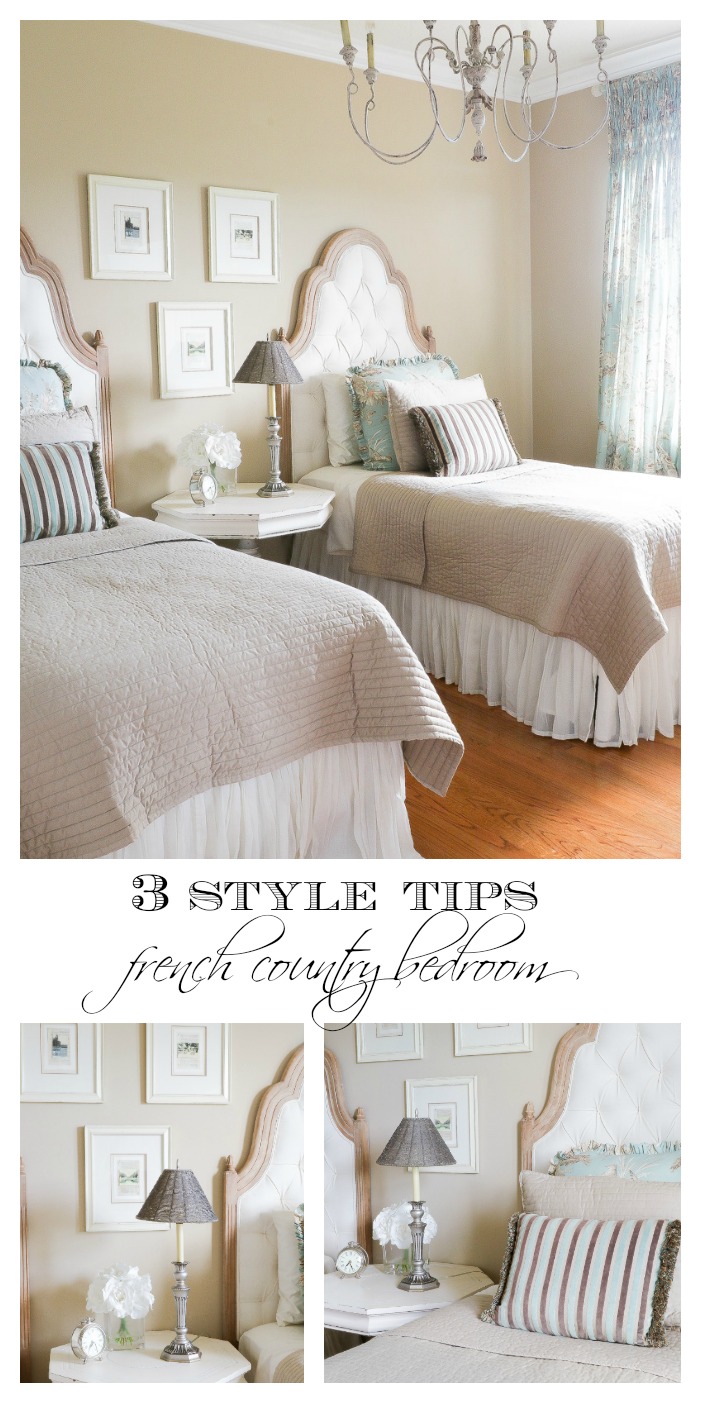 3 Style Ideas for a French Country Bedroom