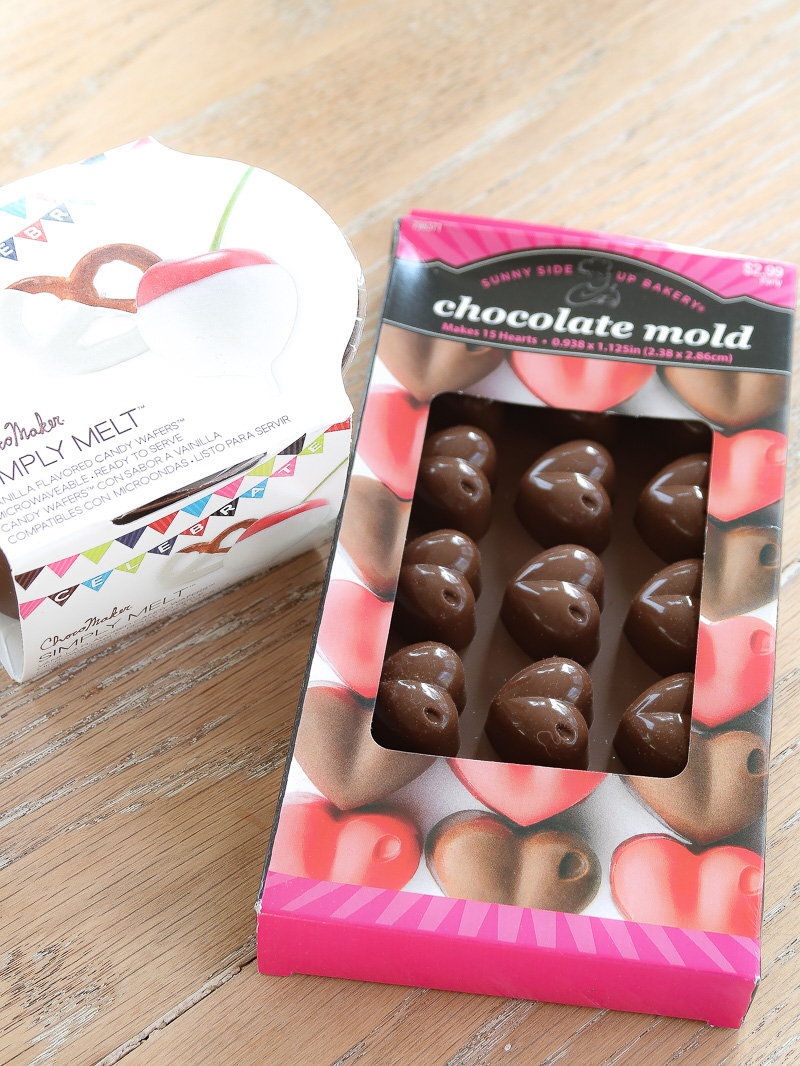 Make Chocolate Heart Candy in 3 easy steps