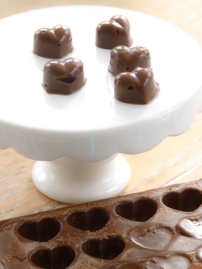 Make Chocolate Heart Candy in 3 easy steps