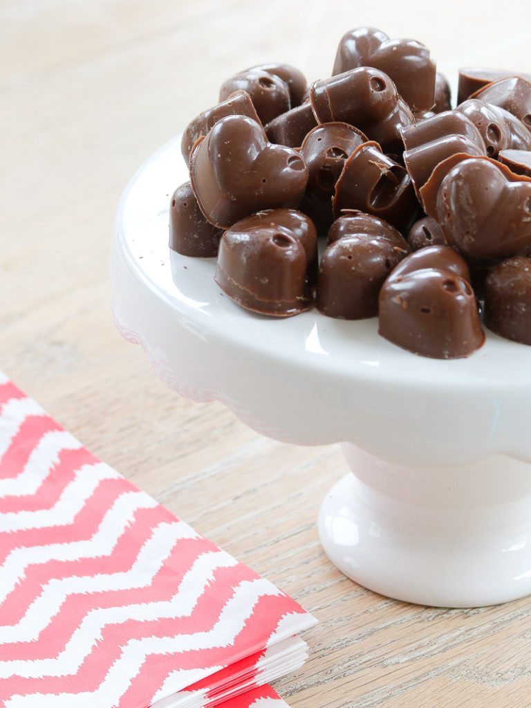 Make Chocolate Heart Candy in 3 easy steps