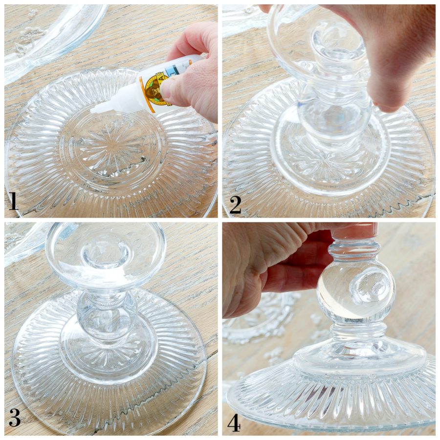 How to make a cake stand at the last minute