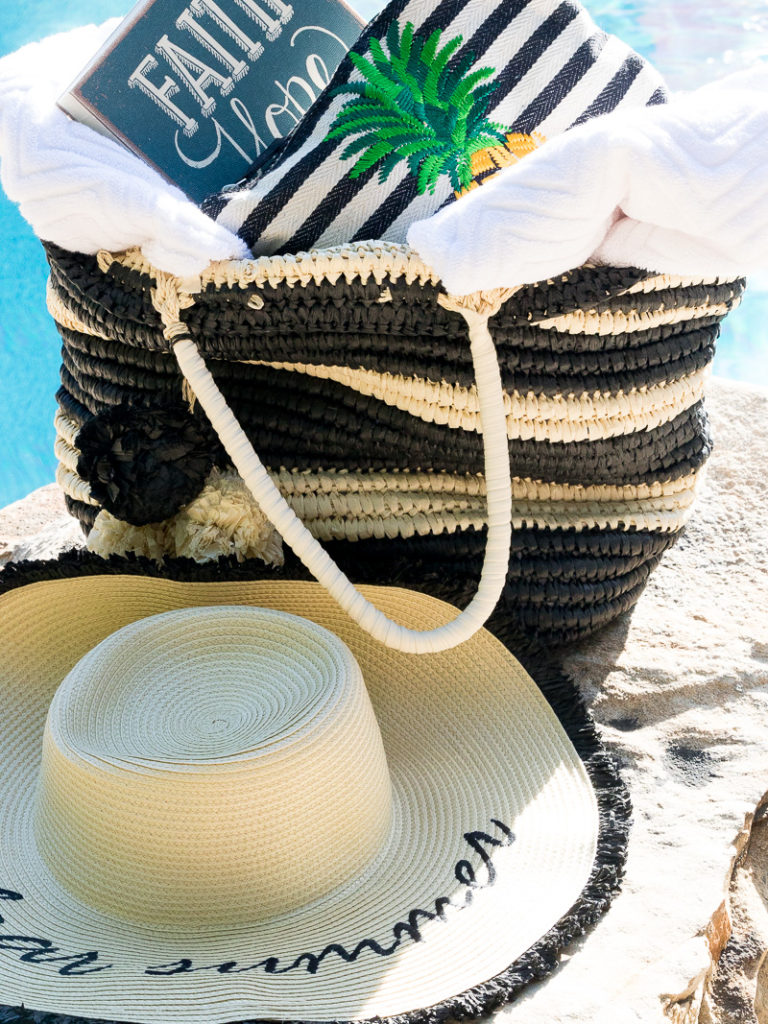 Pool Side Basket….For a Survivor