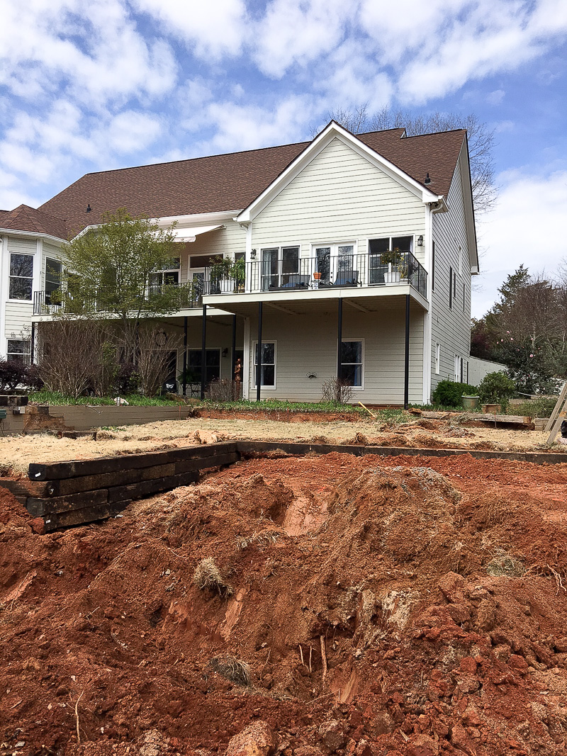 The Pool Build (During Construction)