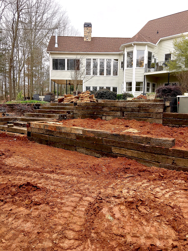 The Pool Build (During Construction)