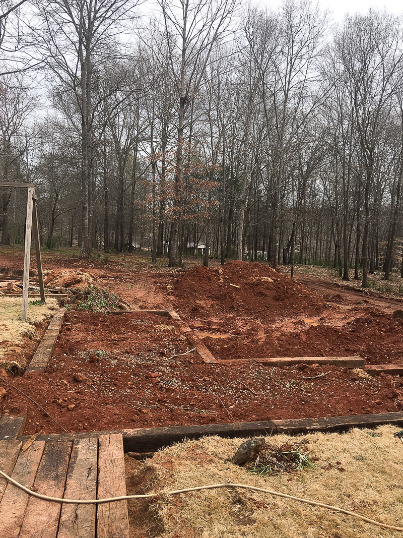 The Pool Build (During Construction)