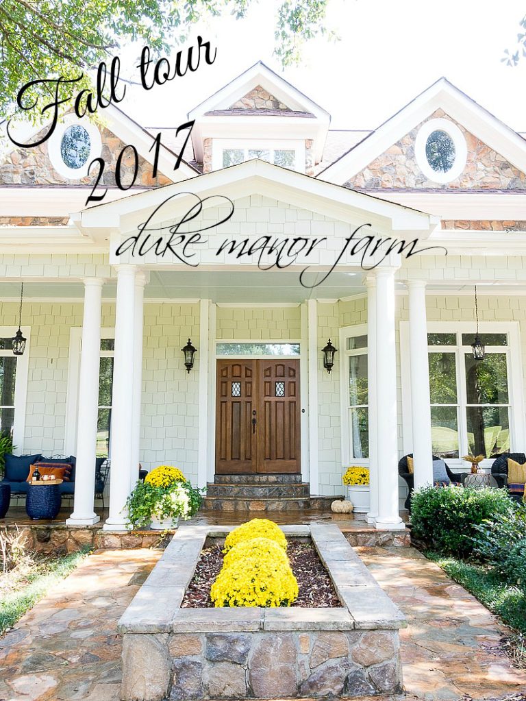 Fall Home Tour at Duke Manor Farm