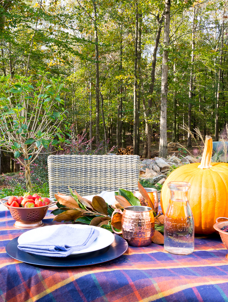 Creative Ways to Cover your Holiday Table without using a tablecloth