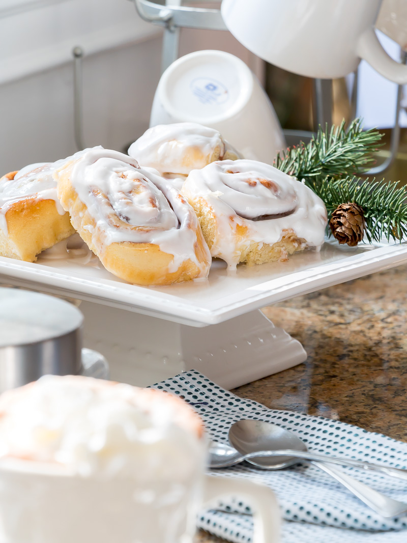 Keeping a family tradition with hot cocoa.