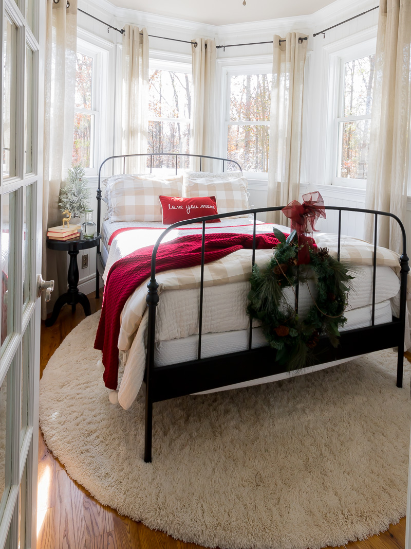 Adding Cheer to a small cozy bedroom 