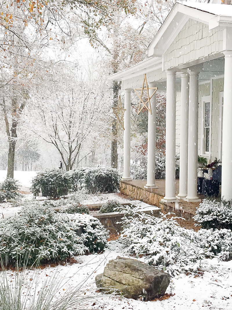 What snow in Georgia...in December looks like