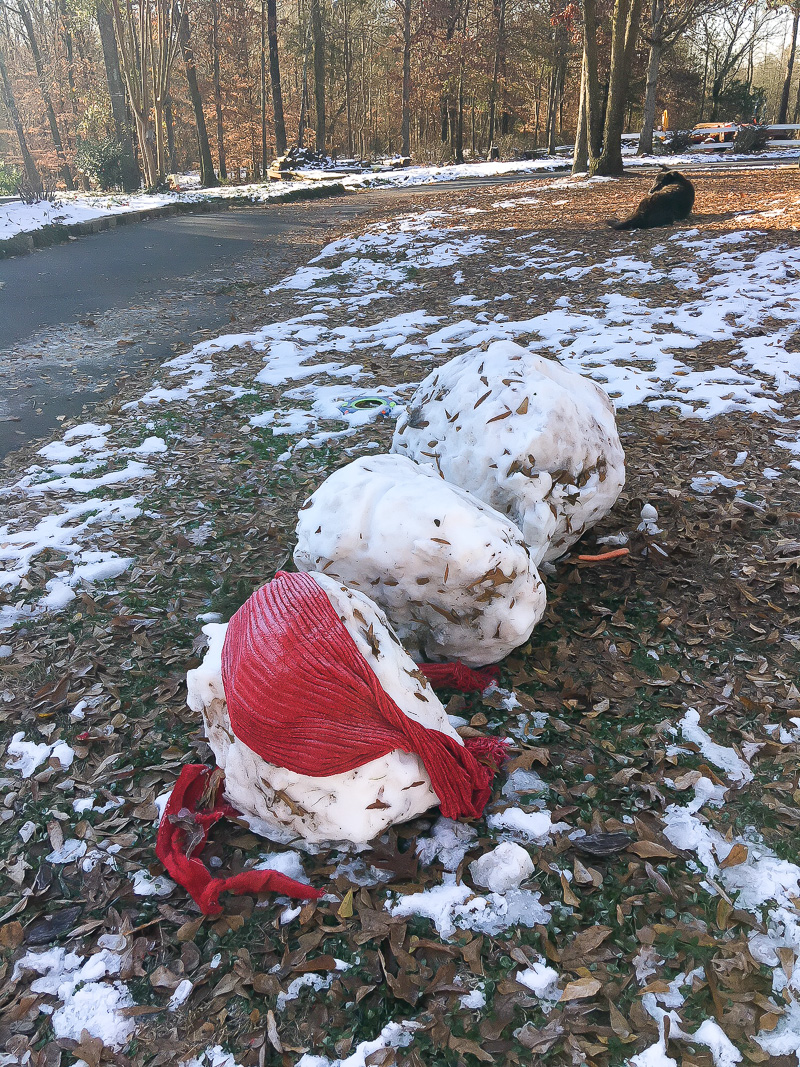 What snow in Georgia...in December looks like