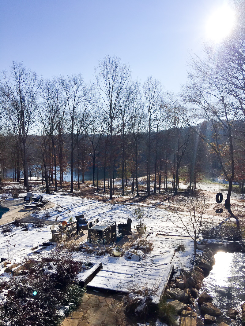 What snow in Georgia...in December looks like