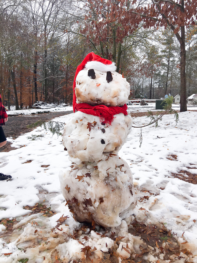 What snow in Georgia...in December looks like