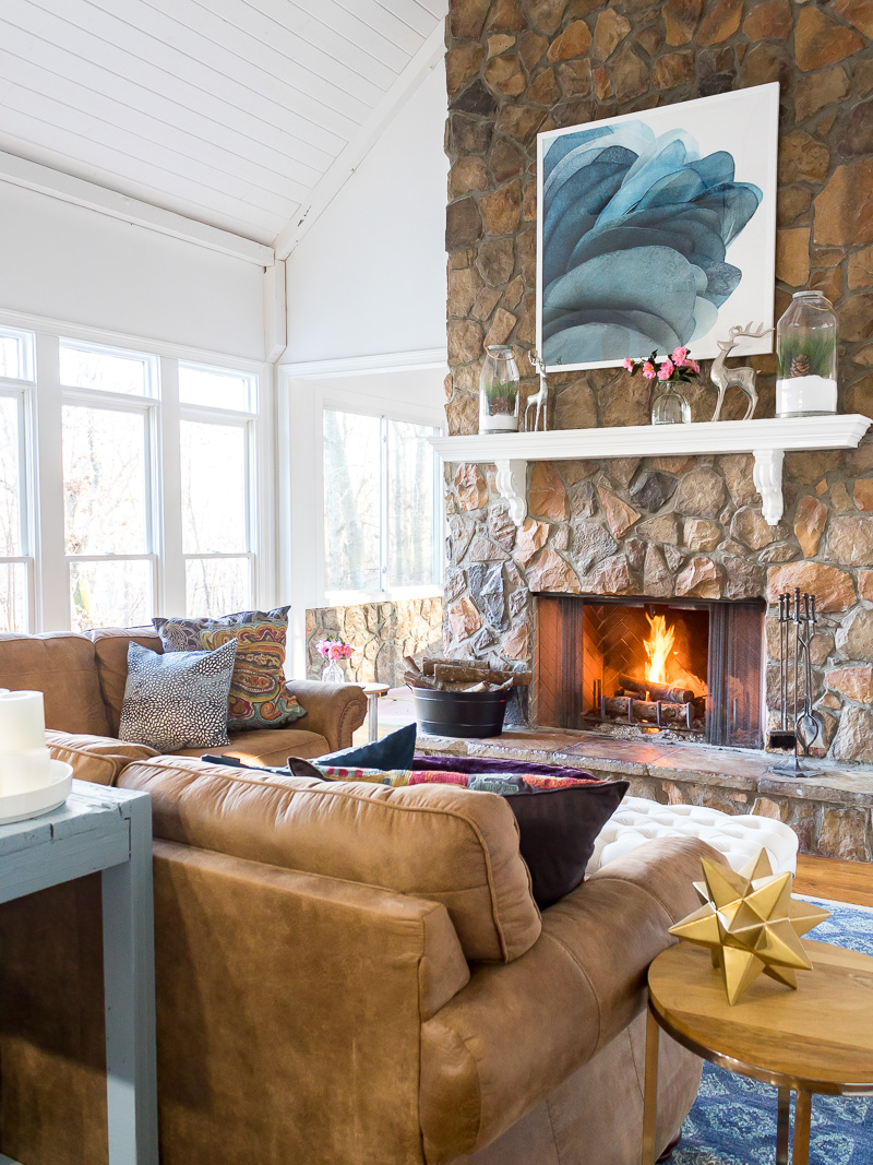 Creating cozy inside your home when it's cold outside