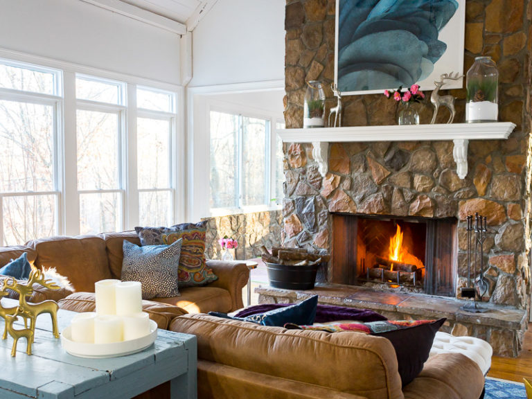 Creating cozy inside your home when it’s cold outside