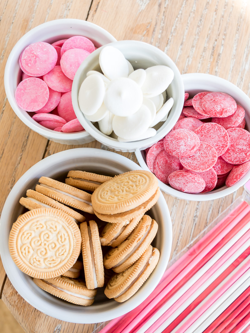 4 Step Chocolate Coated Cookies