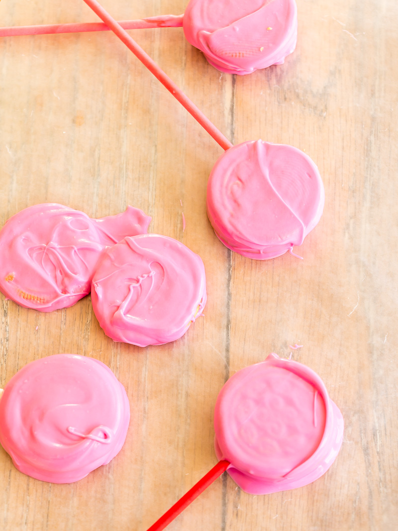 4 Step Chocolate Coated Cookies