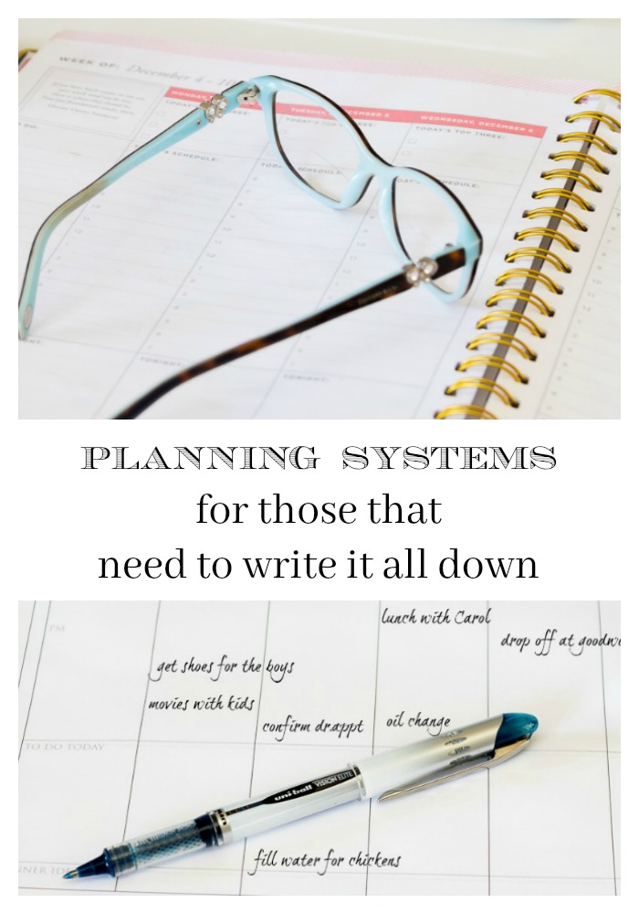 Amazing Planners for the traditional planner type