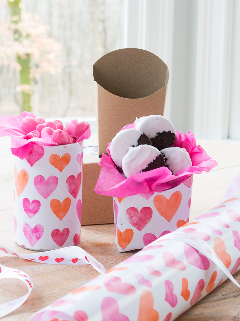 Last minute Valentine Ideas using items from your house