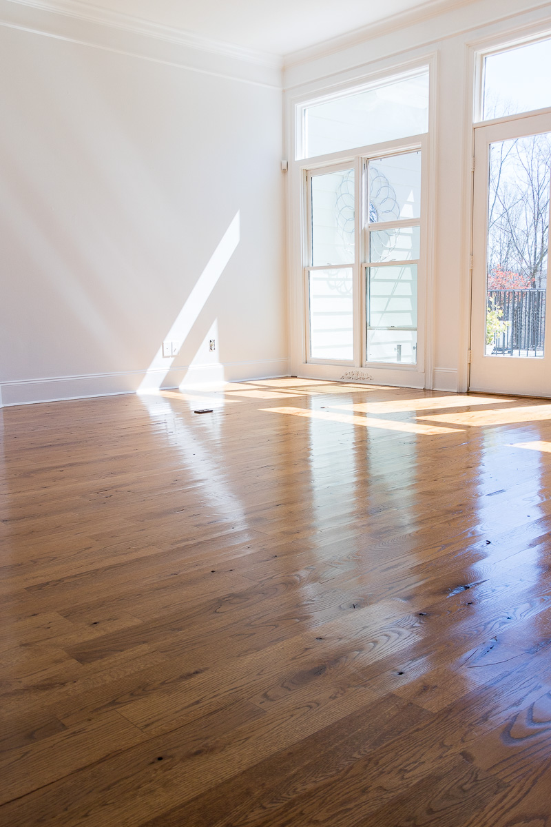 How $17 renewed my 15 year old wood floors