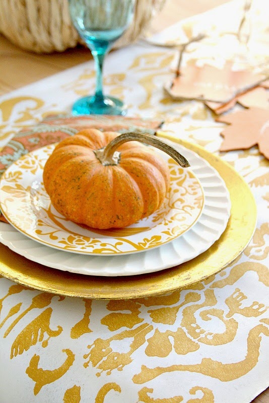 5 Thrifty Ways to Set a Beautiful Table create your own tablecloth with craft paper