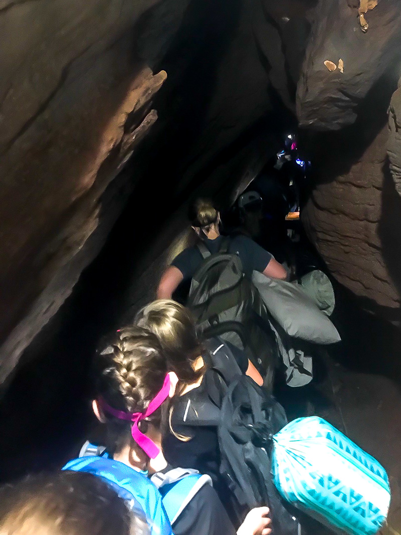 The night I slept in a cave for the first time at The Lost Sea Adventure