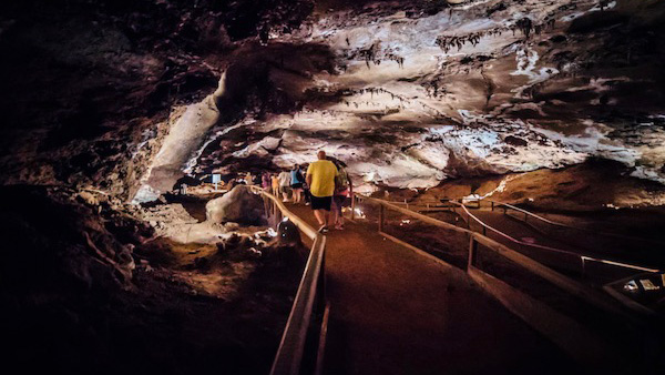 The night I slept in a cave for the first time at The Lost Sea Adventure