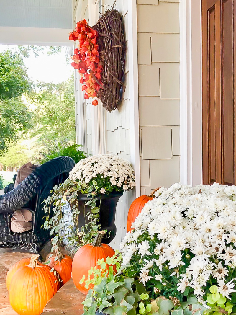 How to make a Fall wreath appear fuller 