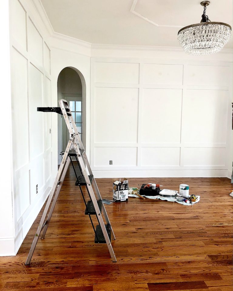The latest project around Duke Manor Farm….Board and Batten