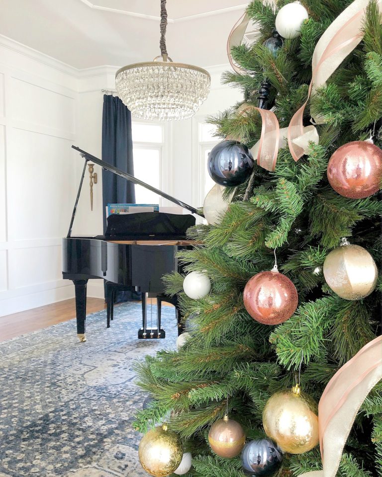 Create a festive holiday home with what you got tour