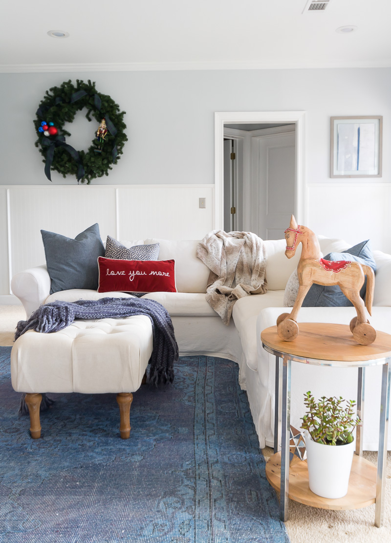 Create a festive holiday home with what you got tour