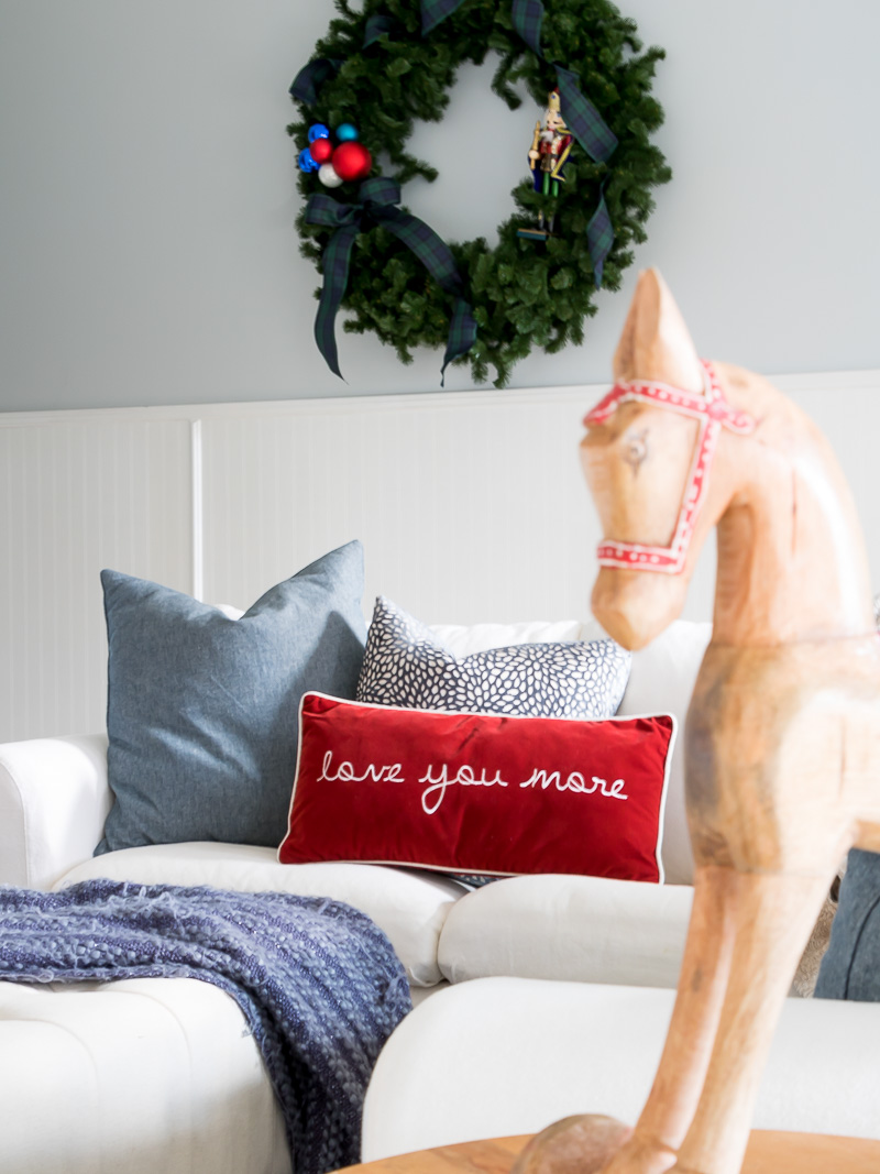 Create a festive holiday home with what you got tour