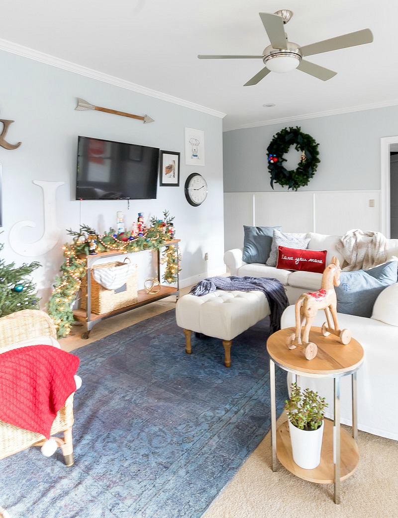 Create a festive holiday home with what you got tour