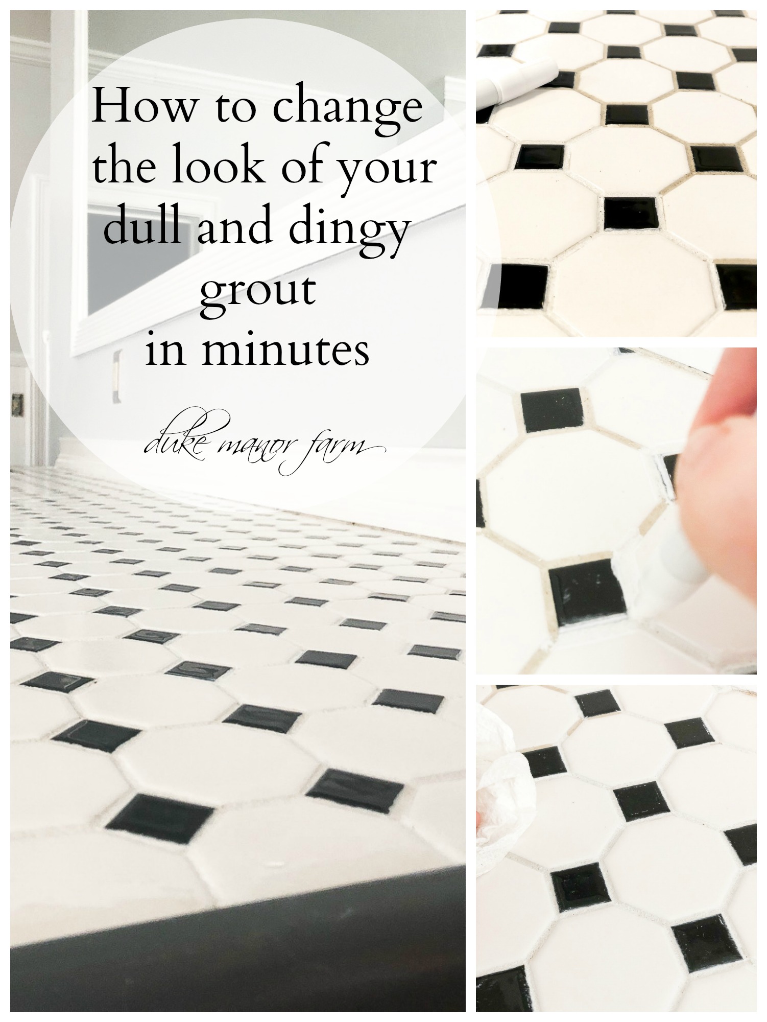 How to change the look of your grout in minutes