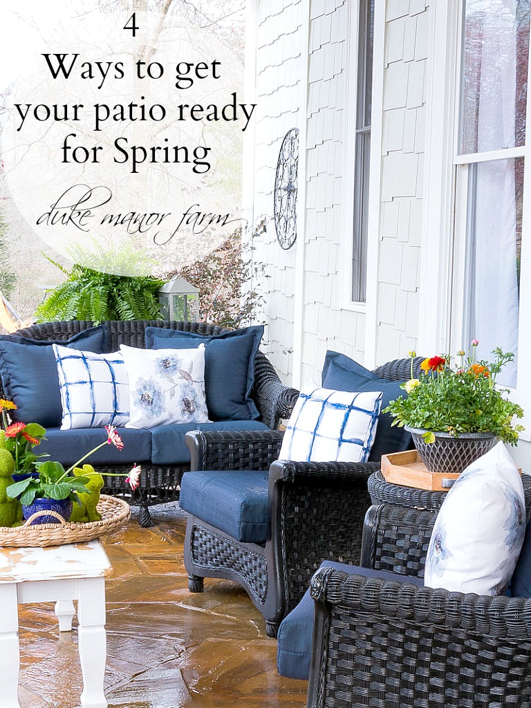 4 ways to get your porch and patio ready for Spring Time