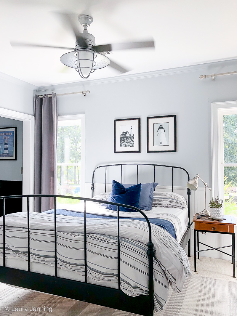 How to create a Coastal Inspired Bedroom on a budget