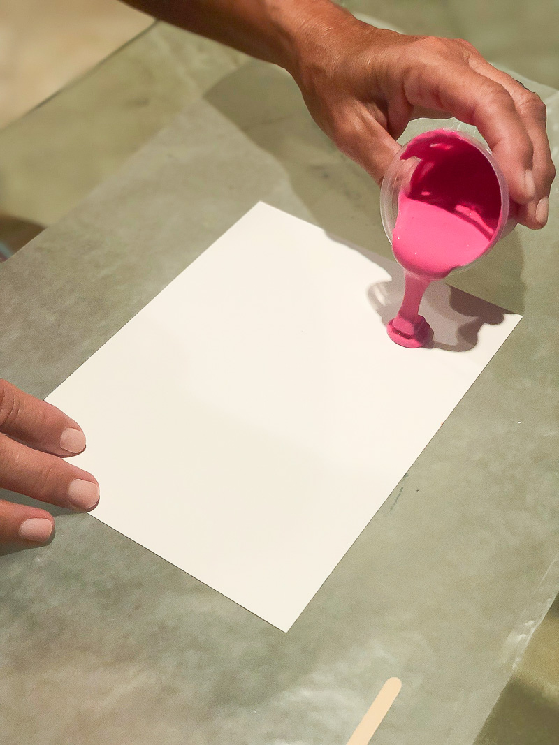 How to Paint Pour